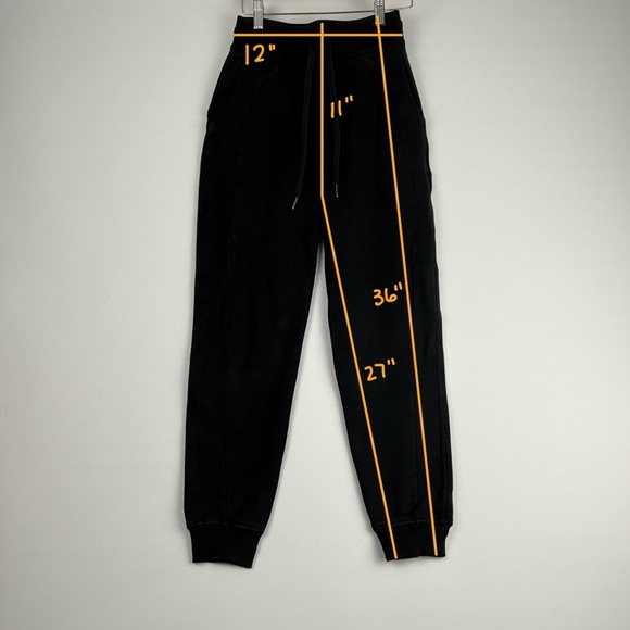 Lululemon Scuba High-Rise Full Length Joggers – Black – Size 2 - Picture 8 of 8
